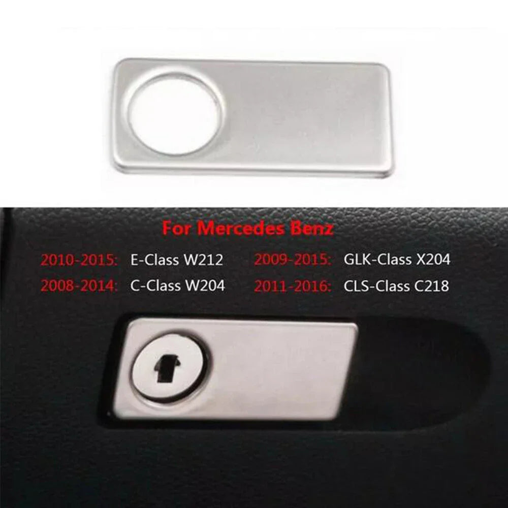 Car Glove Box Switch Cover Trim for Mercedes Benz C CLS E GLK Class (2008-2016)