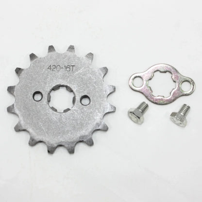 16T 17mm Front Sprocket for PIT TRAIL QUAD DIRT BIKE ATV BUGGY