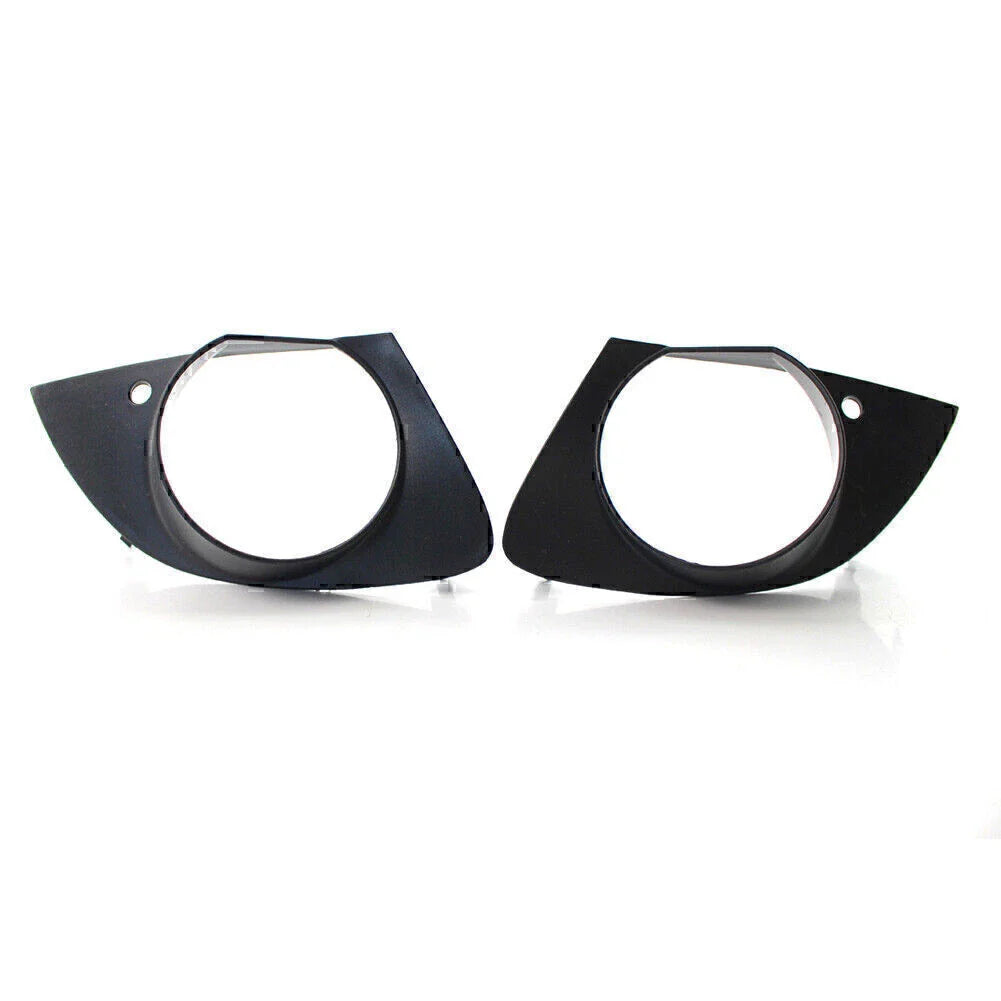 Black Fog Light Lamp Covers for BMW E65 E66 750i 760Li (2006-2008)