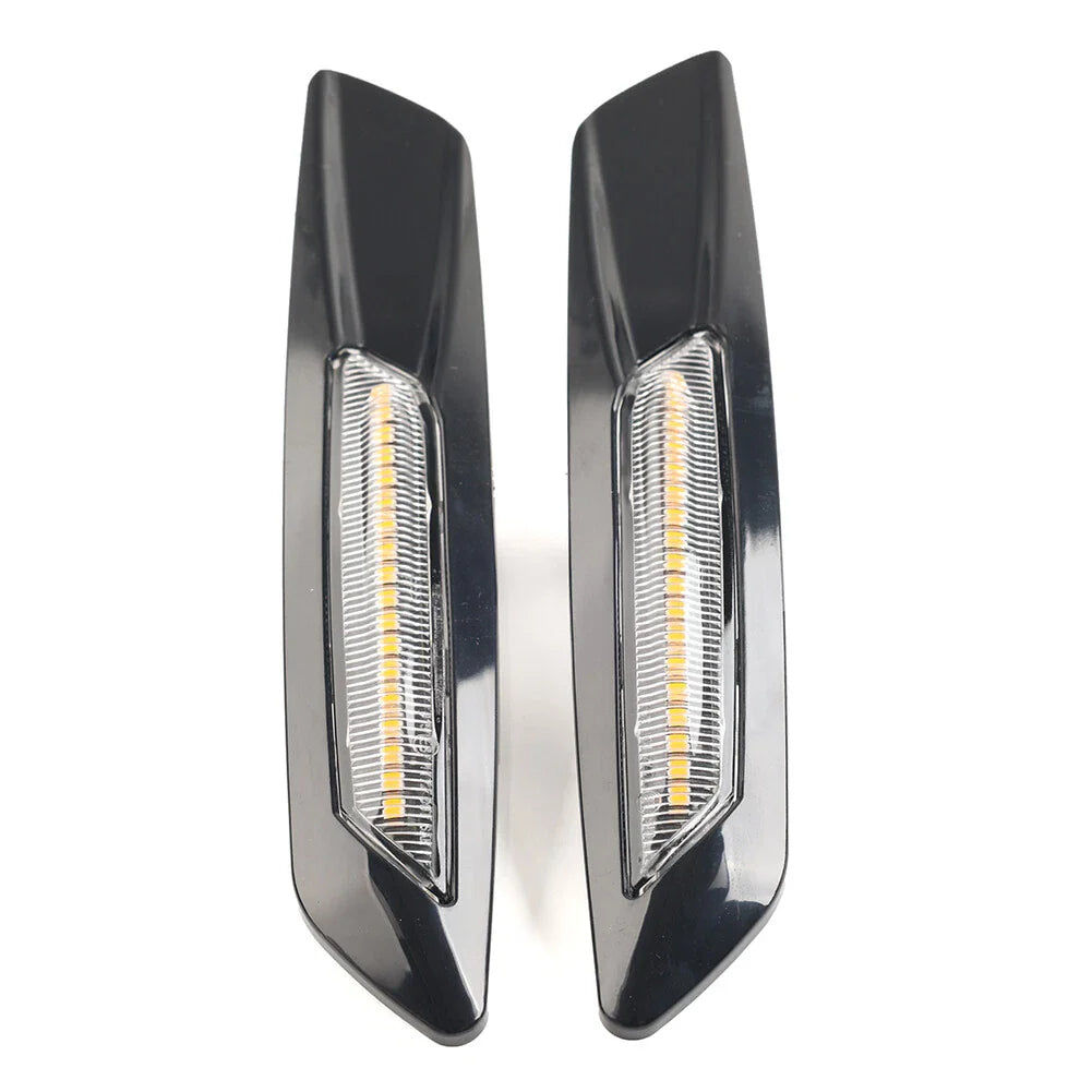 Sequential Front Fender Side Marker LED Lights for BMW 1 3 5 Series (2006-2013)