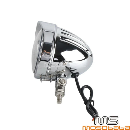 4.5" White LED Headlight for Harley Chopper Bobber