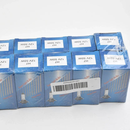 H7 10pcs Yellow Halogen Headlight Lamp Bulb Hi/Low Beam DC12V AU for Cars