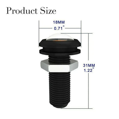 8pcs LED Amber Grille Lighting for Truck