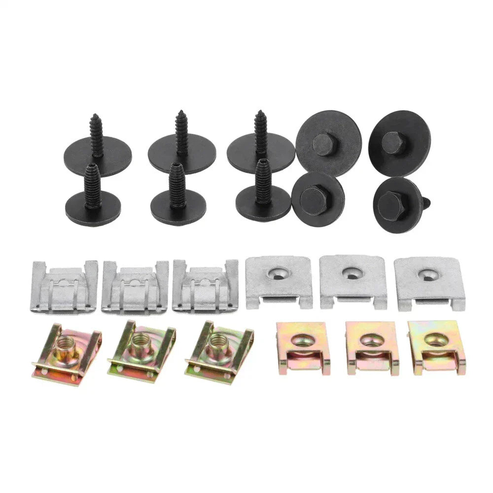 24 x Engine Undertray Fixing Screws for Benz W211 (2003-2009)
