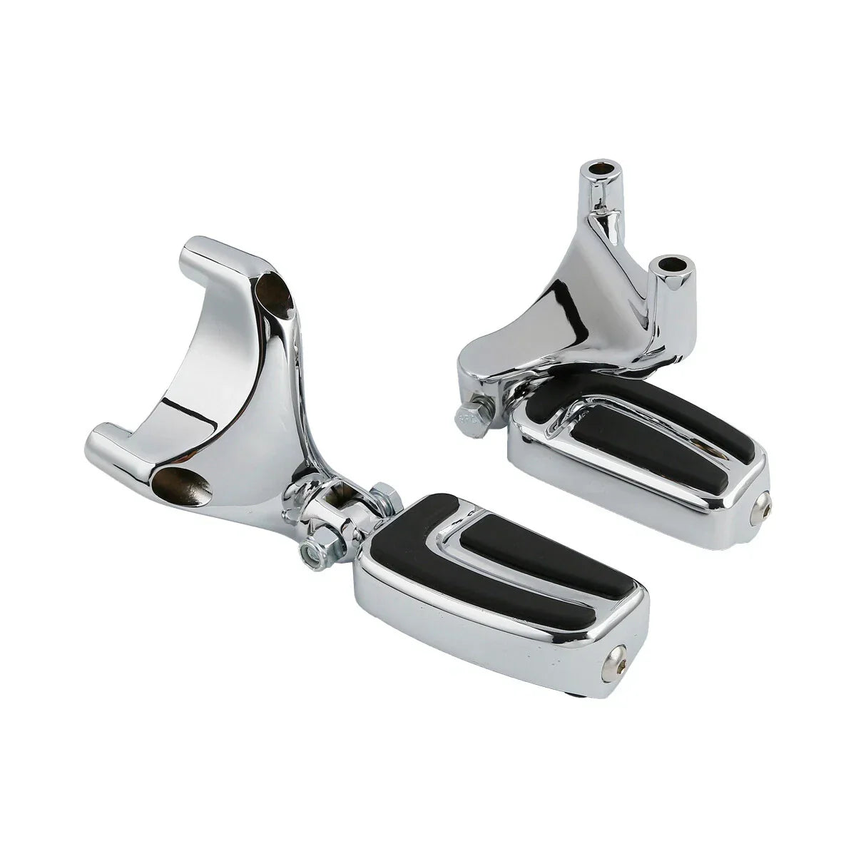 Chrome Rear Passenger Footpeg Pegs for Harley Sportster XL 883 1200 (2004-2013)