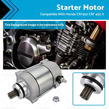 Starter Motor for Honda CRF450 CRF450X (2005-2018)