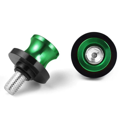 8mm Swingarm Spools for Honda CBR500R CBR600 CBR1000RR - Green