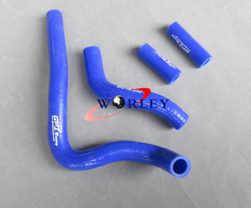 Aluminum Radiator + Blue Hoses for Honda CR250 CR250R (1992-1996)