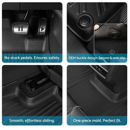TPE Waterproof Floor Mat Boot Liner for BYD Shark 6 (2025-On)