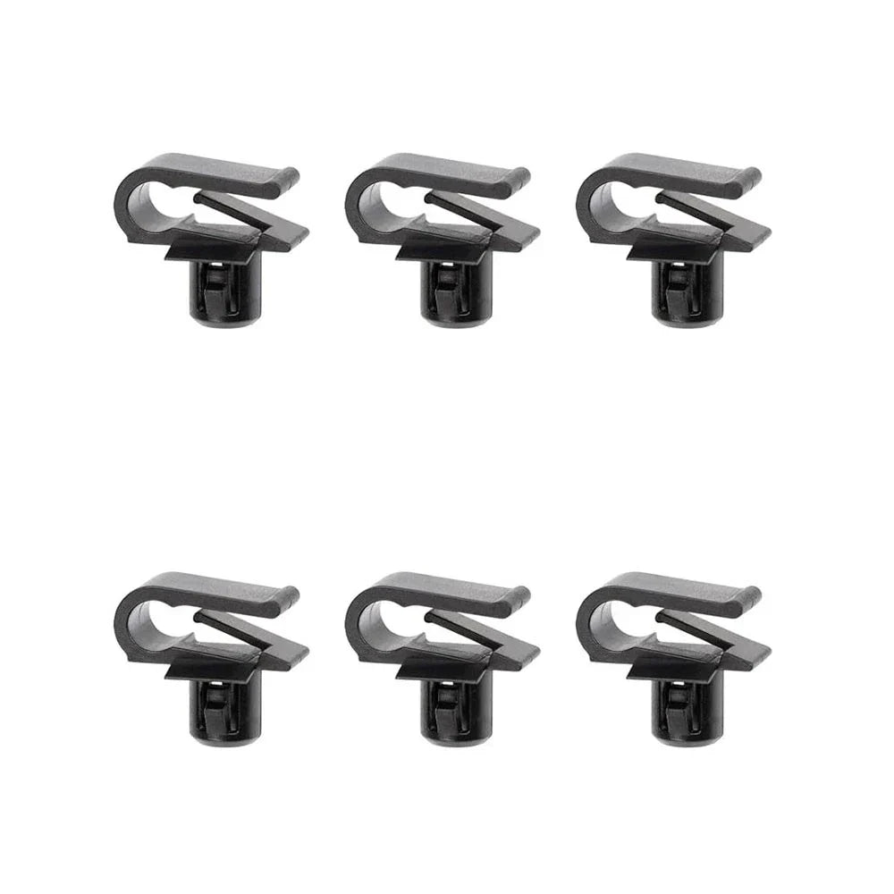 6 x Front Bumper Mesh Grille Fastener Clips for Mercedes-Benz C230 (2003-2007)