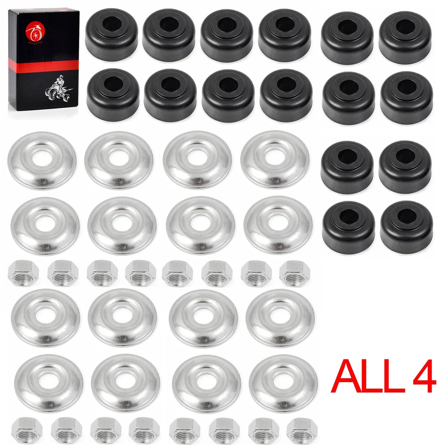 All 4 Shock Bushing for EZGO TXT Marathon