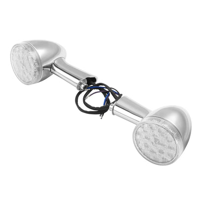 Chrome Rear Turn Signal Lights for Harley Touring, Softail (2000-2024)