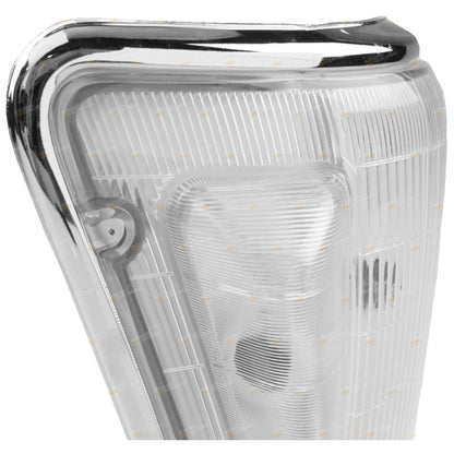 2 x LH+RH Chrome Corner Indicator Lights for Toyota Hilux (1994–1997)