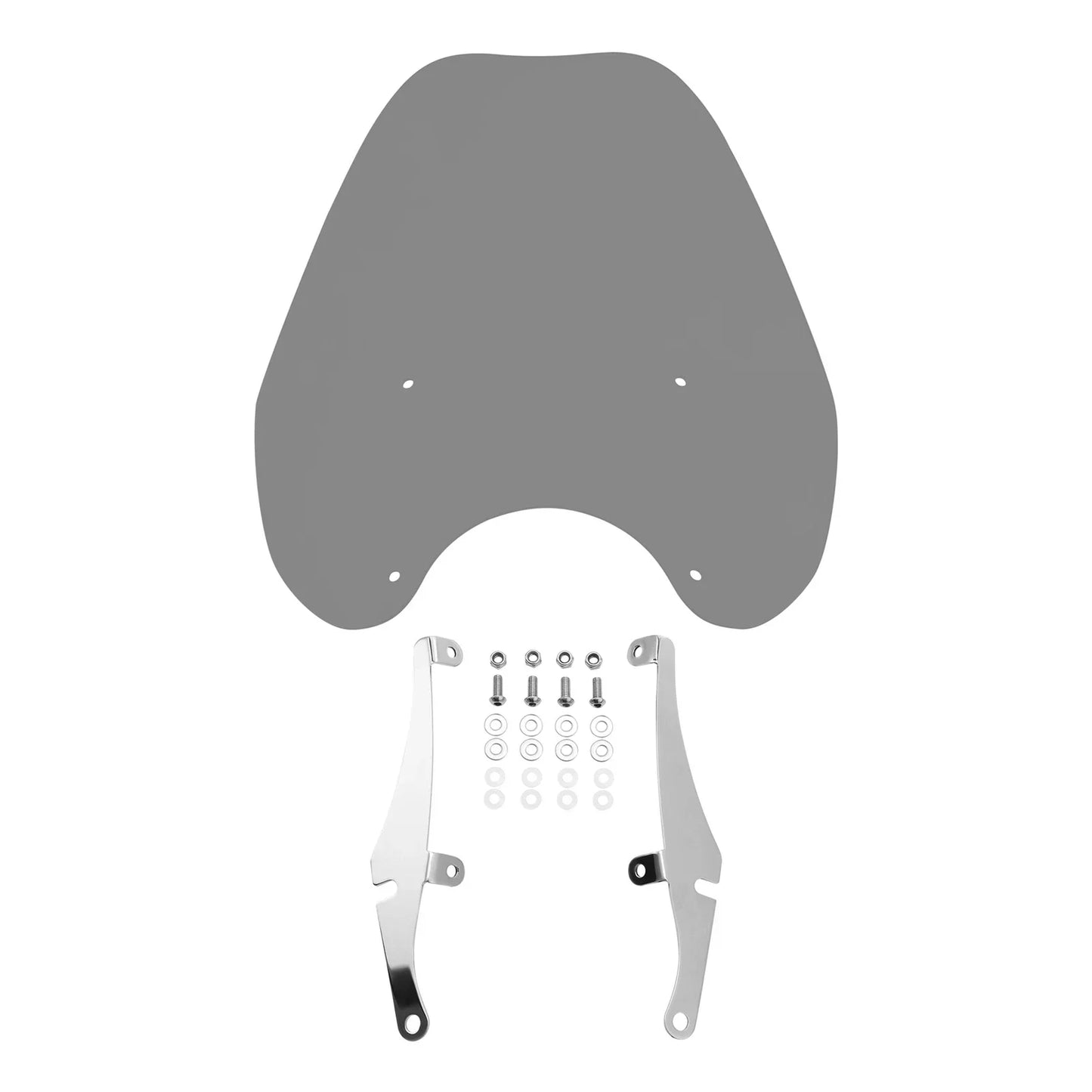 Clamps 49mm Windshield for Harley Breakout Low Rider (2018 - 2025)