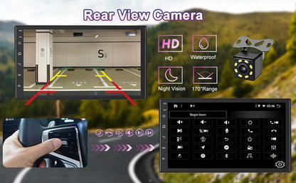 7'' Wireless Carplay Android Auto Head Unit Radio for Nissan Tiida (2006-2013)