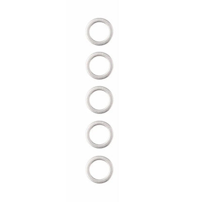 5 Pcs Engine Oil Drain Plug Gaskets for Hyundai Accent, Veloster, Kia (2011-2023)