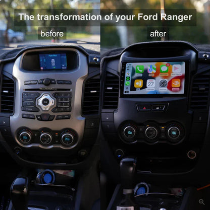 9" Wireless Carplay Android Auto Head Unit for Ford Ranger (2012-2015)