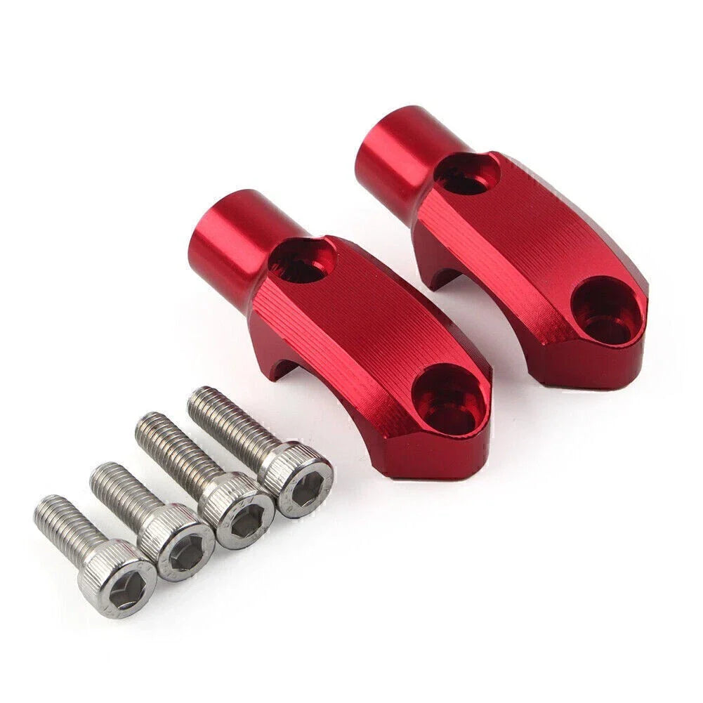 Mirror Clamp Mount Bracket RED for BMW F900XR (2019-2021)