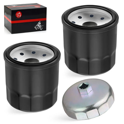 Oil Filter + Wrench for Kawasaki Ninja 300/500/650