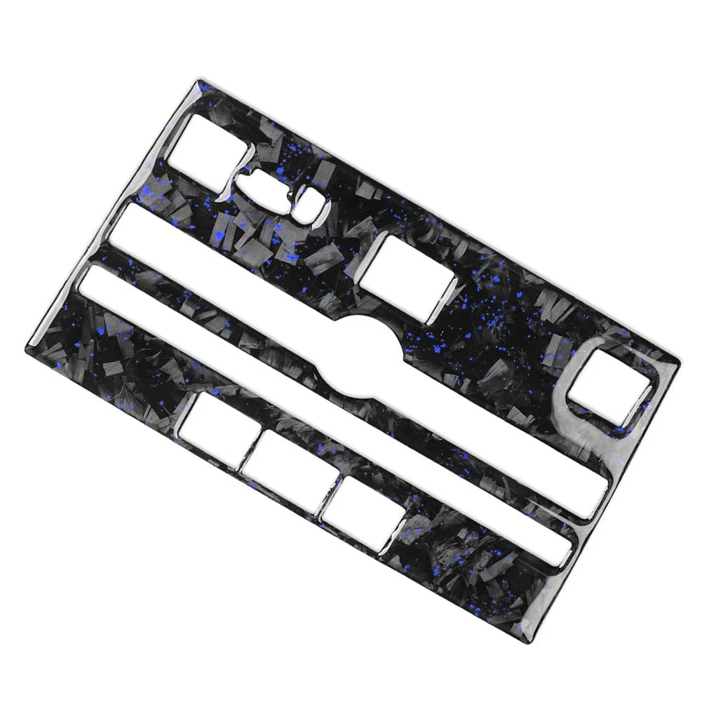 Forged Blue CD Panel Frame Cover Trim for Infiniti Q50 Q60 (2014-2019)