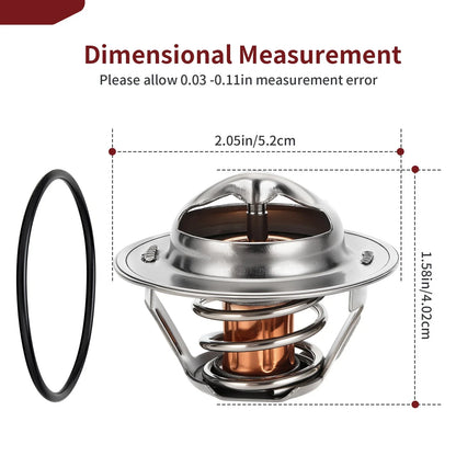 Thermostat & O-Ring 53.5x2.6 for Kawasaki Z750S/ZR800 Z800 ABS (2005–2016)