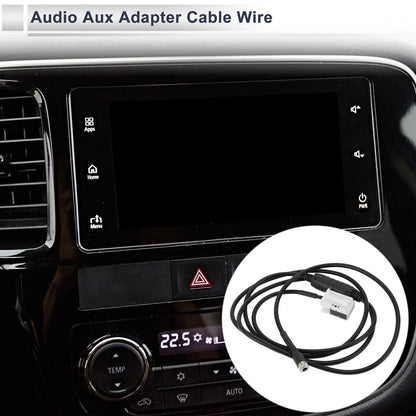 Audio Aux Adapter Cable Wire Stereo Radio Harness for BMW Car