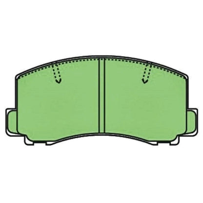 Front Disc Pad Set 1.4L-1.6L for Mitsubishi Colt RB RC RD RE (1982-1990)