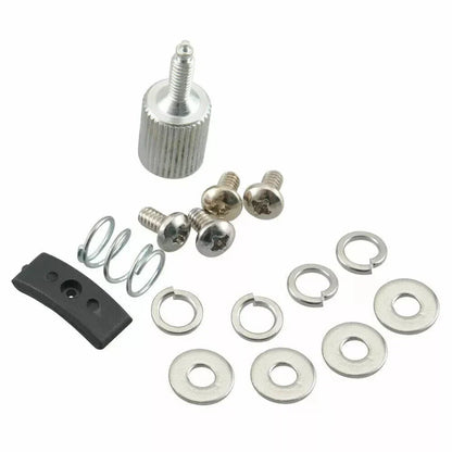 Billet Aluminum Chrome Switch Housing Cover & Button Caps for Harley Dyna Softail (2006-2023)