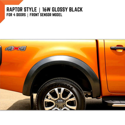 16W Black Fender Flare Arch for Ford Ranger PX3 (2018-2021)