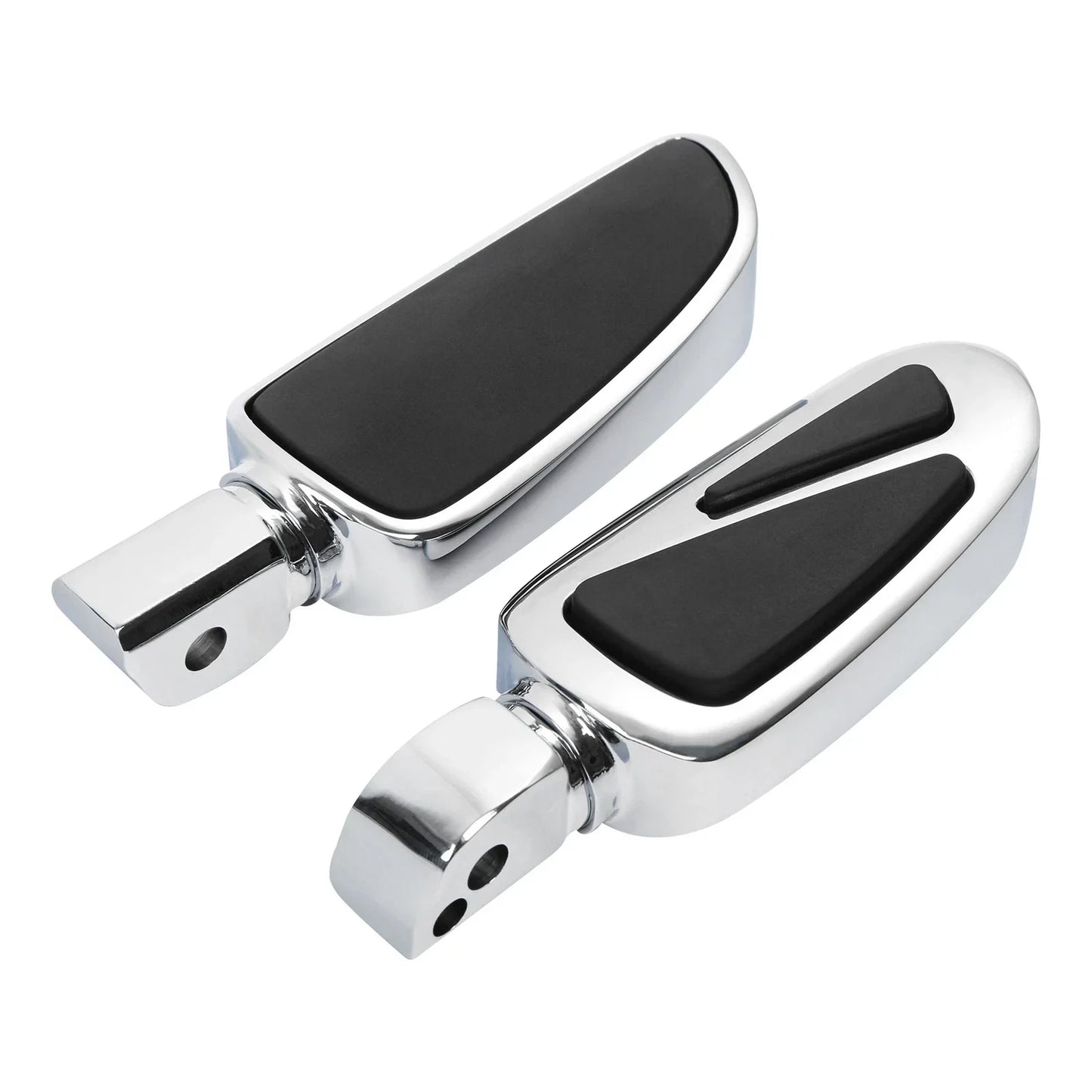 Chrome Rider Driver & Passenger Footpegs Bracket for Harley Low Rider (18-25)