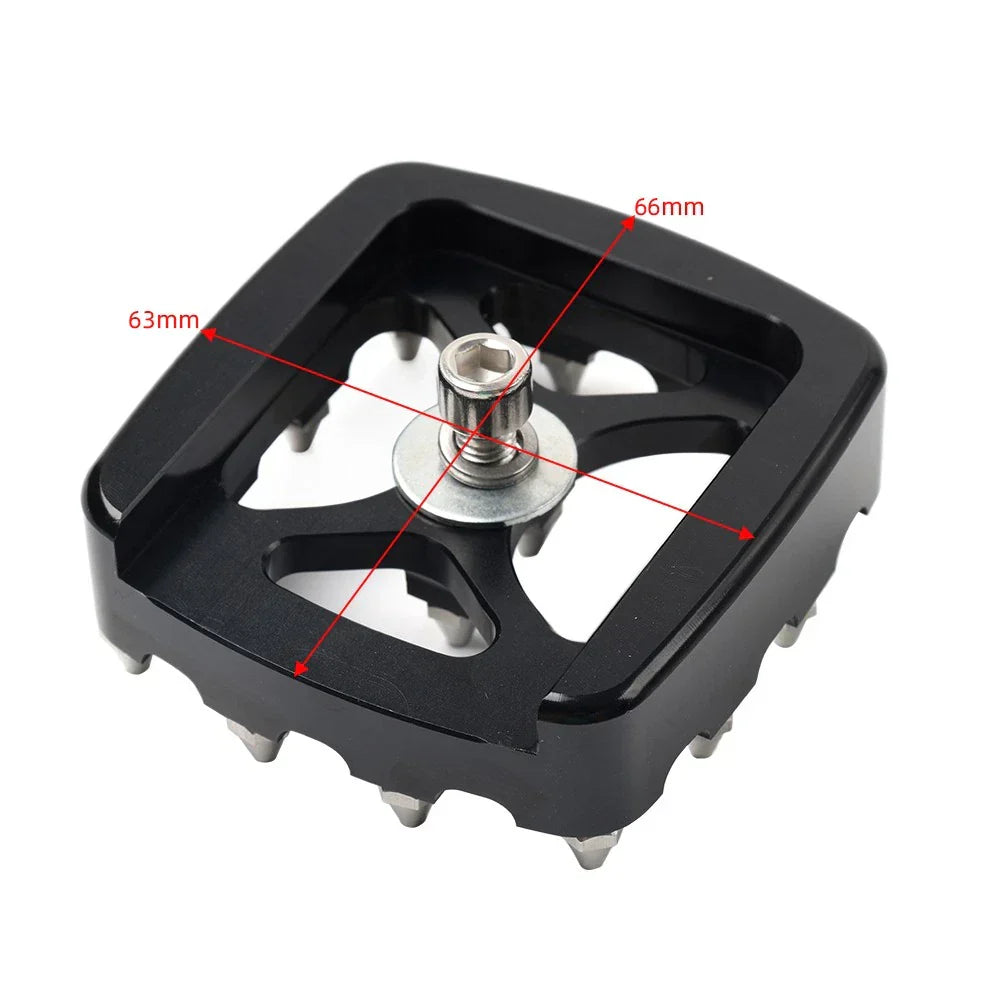 CNC Brake Pedal Pad Cover for Harley Dyna Sportster XL883 Softail XG
