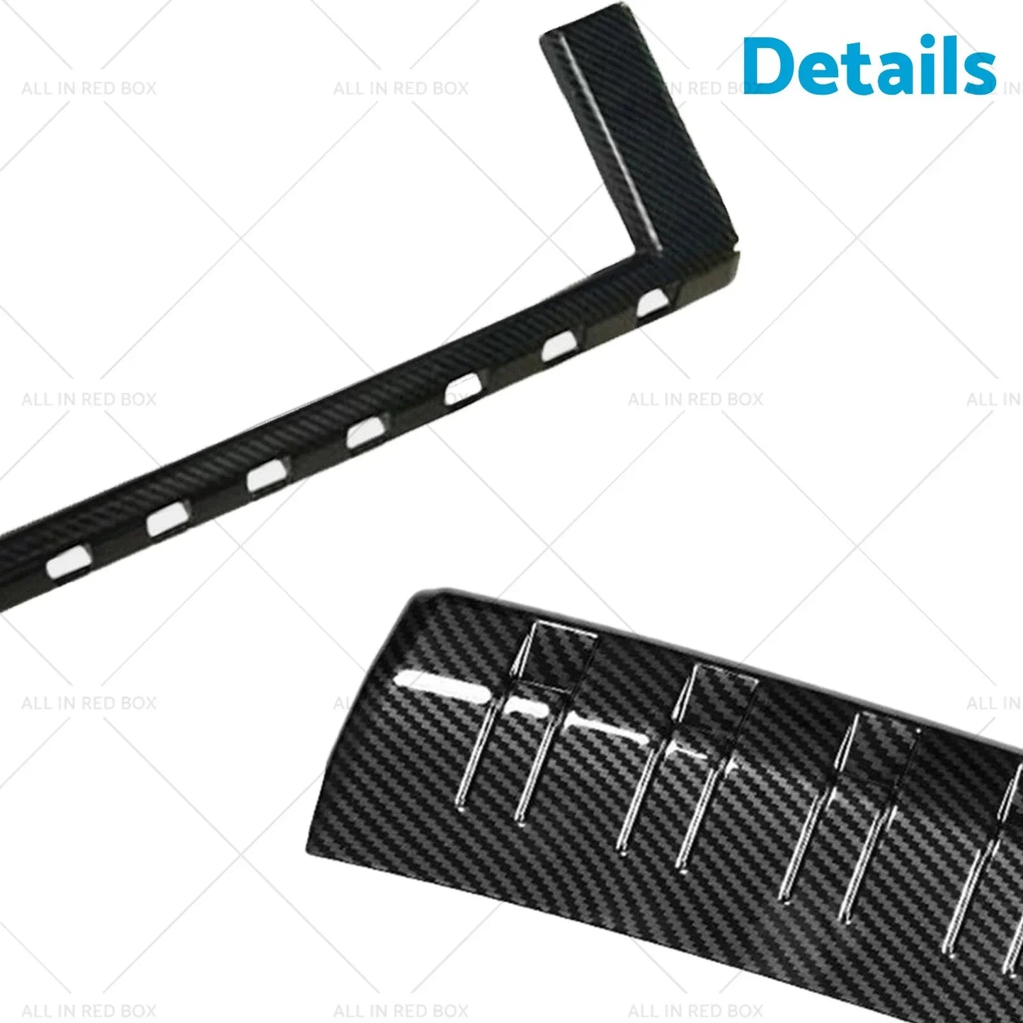 Carbon Fiber Front Grille Cover Trim for Toyota Prado LC250 (2024+)