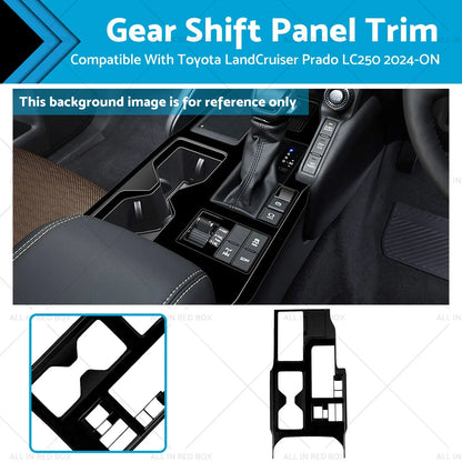 Gear Shift Panel Trim ABS for Toyota LandCruiser Prado (2024-ON)