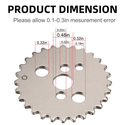 Cam Shaft Sprocket 28T for Honda CRF80F (2004–2013)