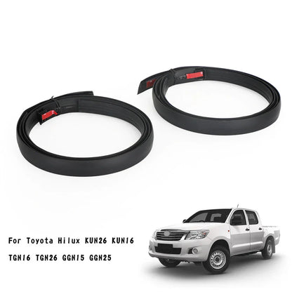 Dual Cab Roof Moulding Rubber Strip Set for 2005-2015 Toyota Hilux AU