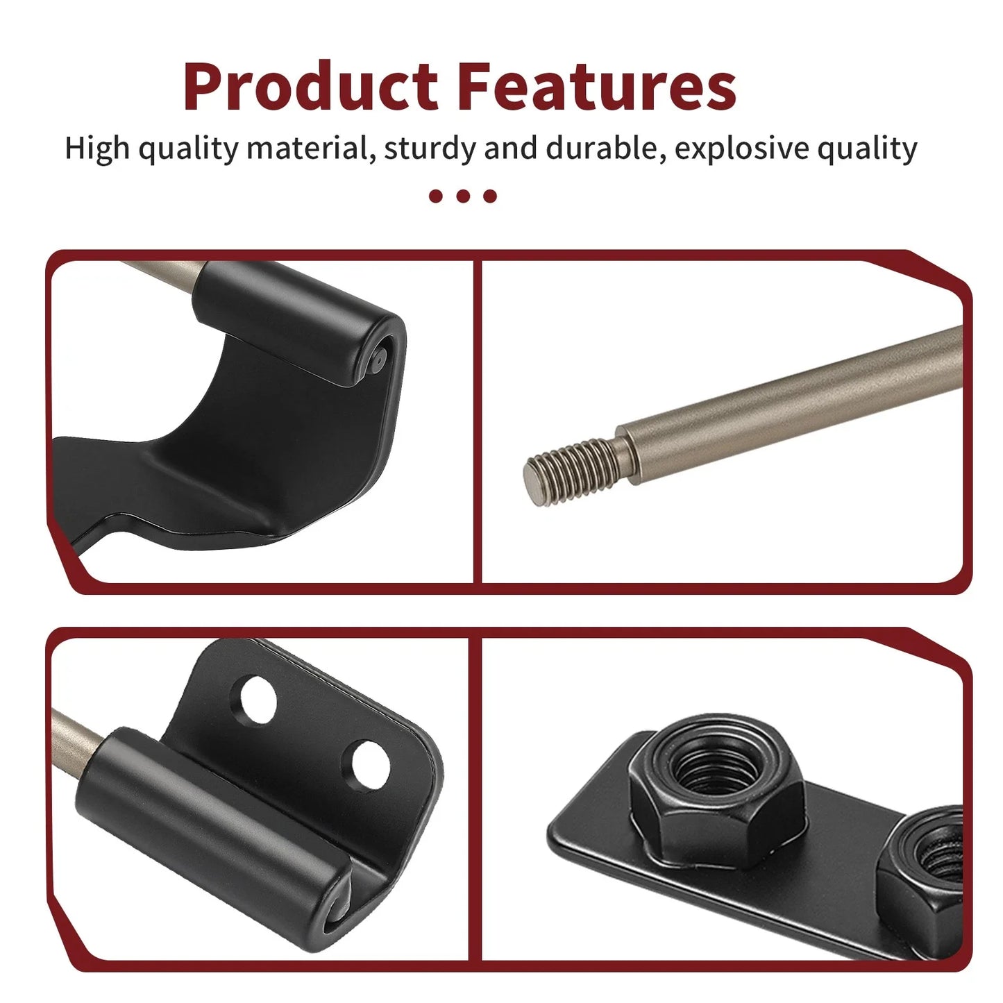 Half Door Hinge Hardware Kit for Polaris Ranger Crew XP 1000 (2017–2024)