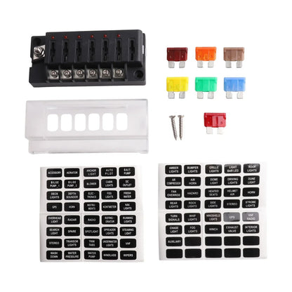 Fuse Panel 12V Waterproof for PROTECTION