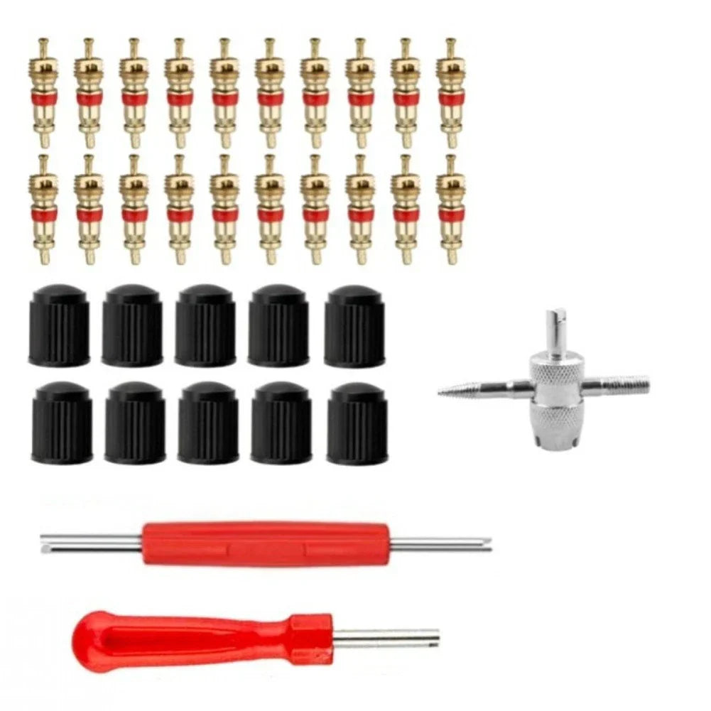 33pcs Tire Valve Stem Tool for Cars