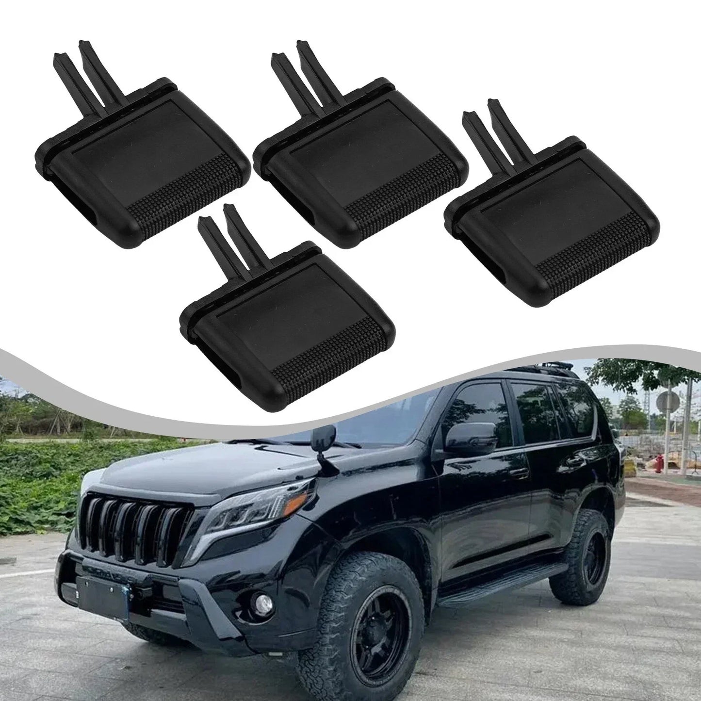 Air Conditioner Vent Tab Clip Set for Toyota Land Cruiser (2010–2017)
