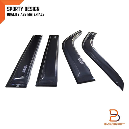 Weather Shield Window Visor Rain Guard for Mitsubishi Triton MK (95-06)