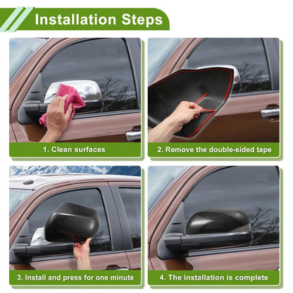 Mirror Cover Cap Replacement Black for Mercedes-Benz A-Class W176 (2012-2017)