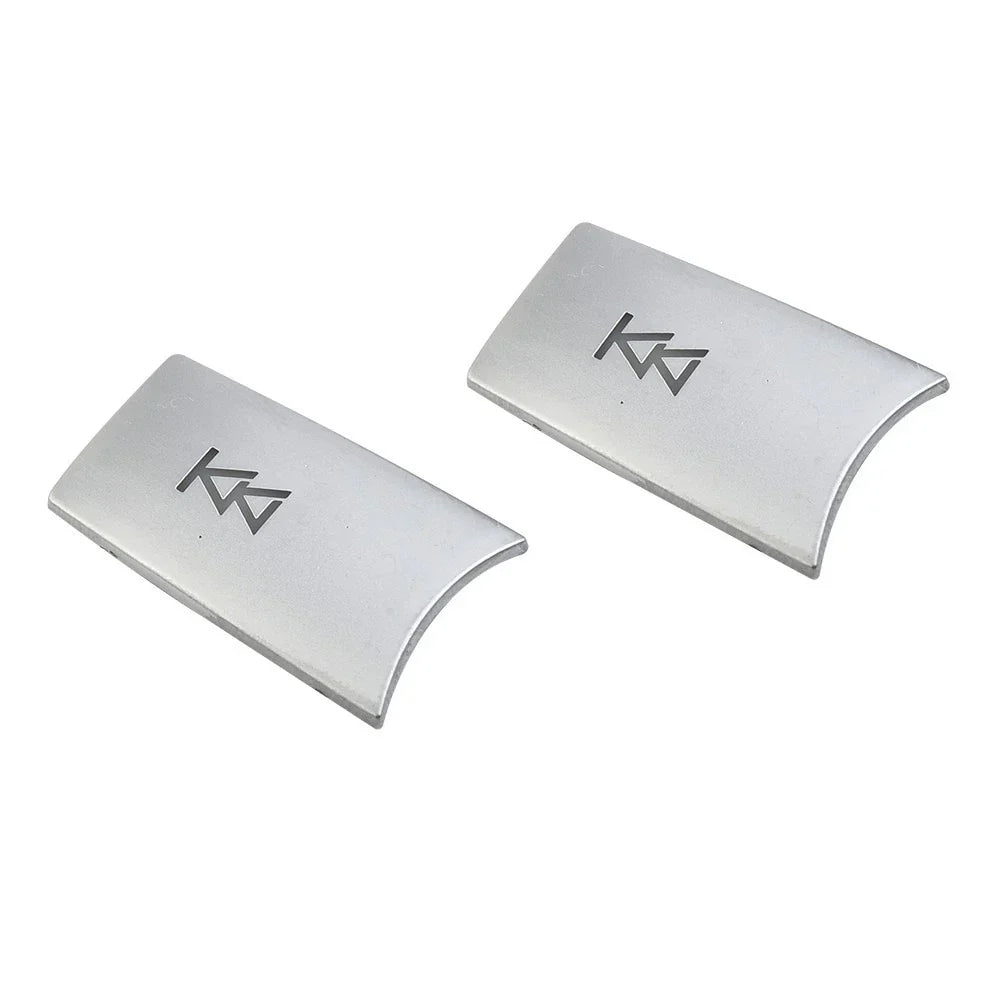 Button Covers Sequins ABS Silver for W204 W212