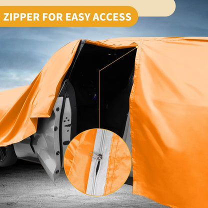 Waterproof All Weather Car Cover for Lexus RZ (2023) - 210D-PU with Zipper