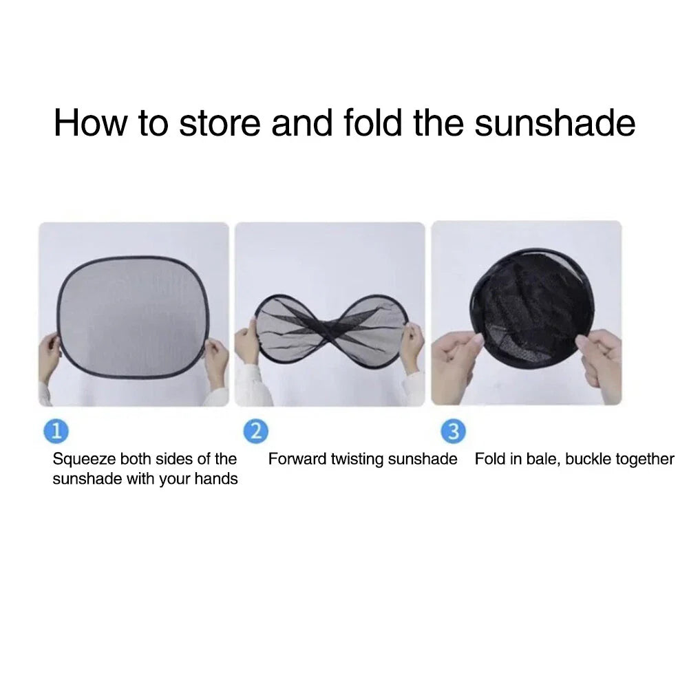 3 x Windshield Sun Shade Umbrella Front Window Cover Large Sizes