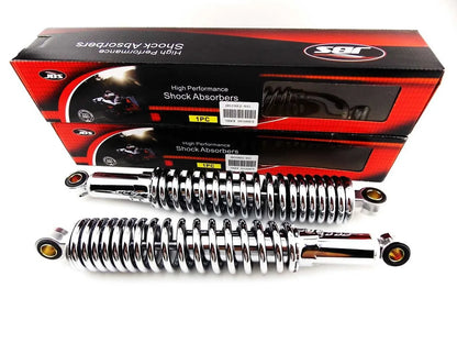 13" Chrome Shock Absorbers for Harley Davidson XL1200 Sportster (2003-2023)