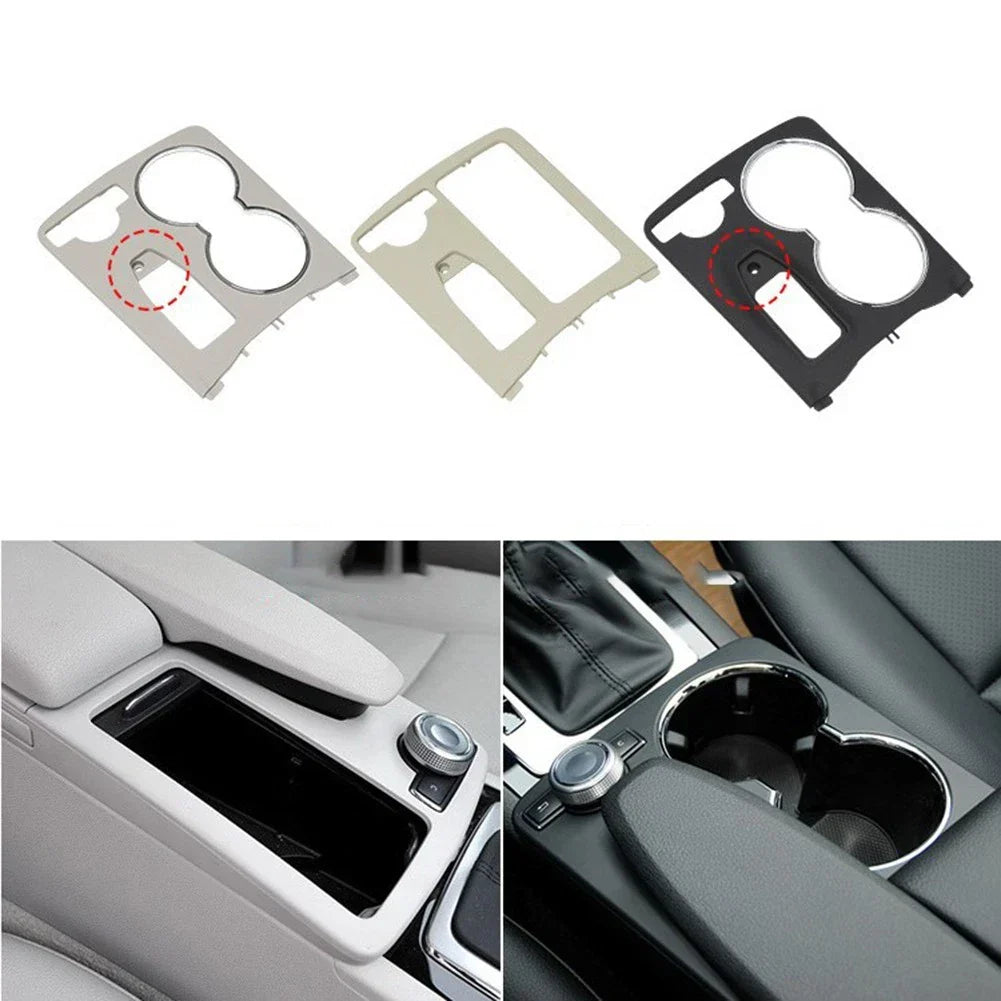 Center Console Cup Holder Trim Cover for Mercedes W204 / X204 GLK (2007–2015)