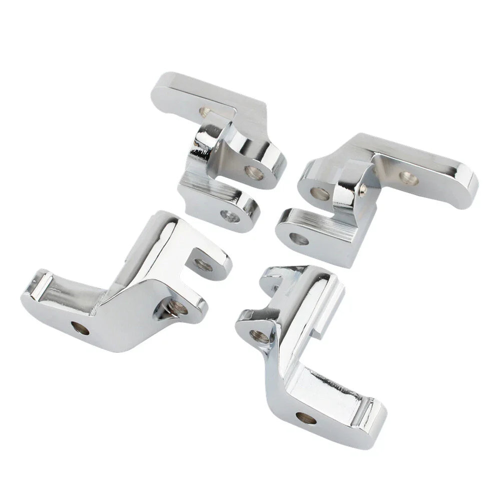 Front Driver Floorboard Relocation Brackets for Harley Touring Road Glide (2014-2023)