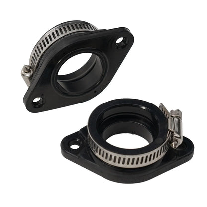 Manifold Boot / 28mm 30mm 2x / ATV Adapter Black Carb Flange for ATV Intake