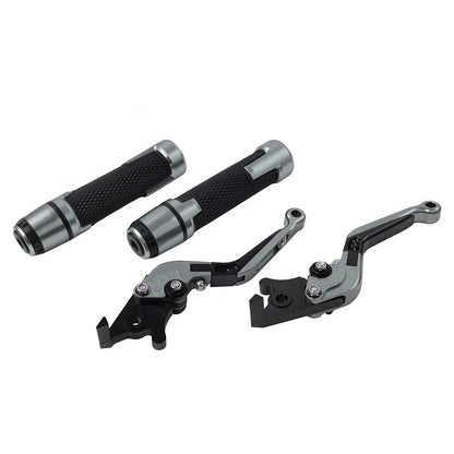 Extendable Brake Clutch Levers & Handlebar Grips for Suzuki GSXR750