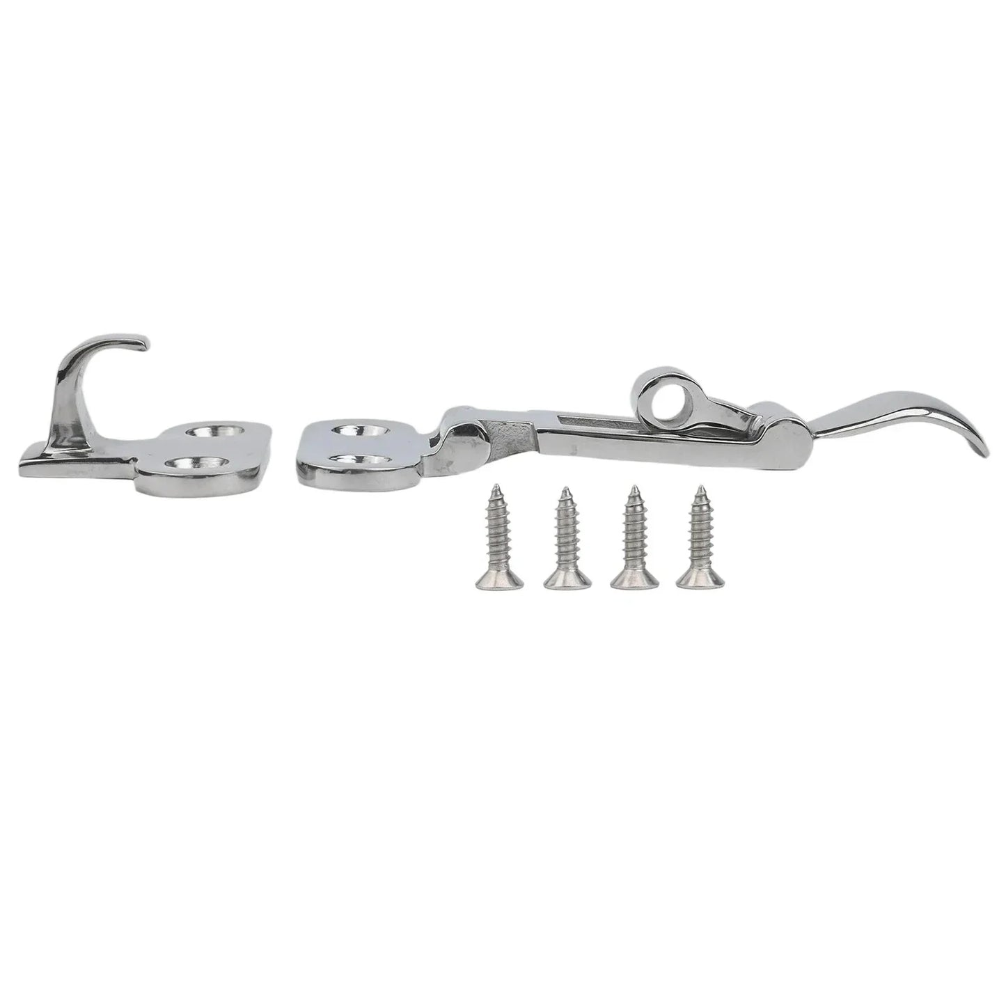 Silent Anti Rattle Latch / 316 Stainless / Door Buckle for Boats/Home